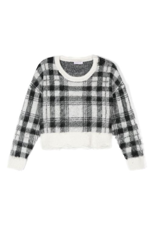 PULL OVER TARTAN KNITWEAR Monnalisa | 17D60140965001